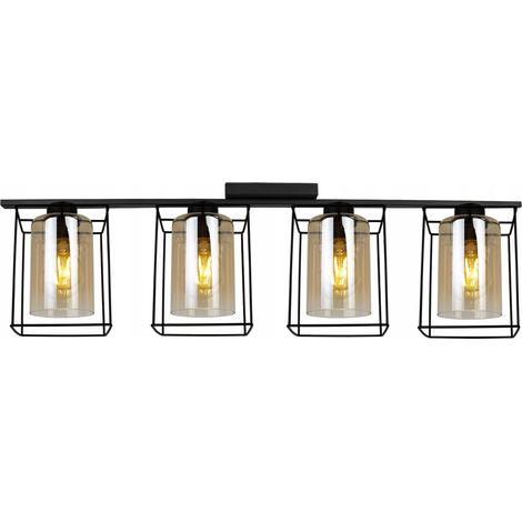 MODERNE ELEGANTE GLAS-HÄNGELAMPE (1/5)