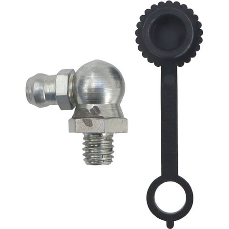 Set di ingrassatori M6x90, copri ingrassatore nero PZL HYDRAL 5 pezzi (1/3)