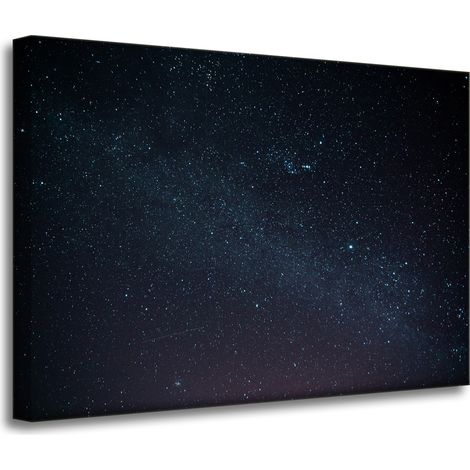 Leinwanddruck „Weltraumsterne am Nachthimmel“, 70 x 50 cm