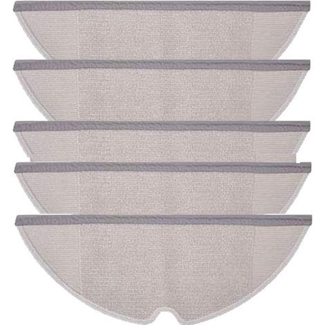 Serpillères, paquet de 5 Roborock S5/S5 Max/S50/S51/S55/S6/S6 MaxV/S6 Pure (1/3)