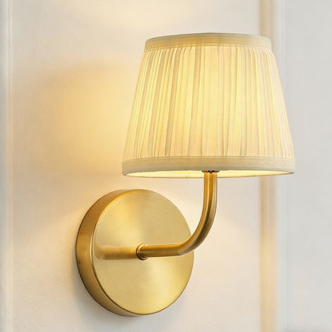Aplique em tecido, candeeiro de parede para cabeceira (15x24cm), metal moderno, candeeiro não incluído, para sala, quarto, corredor, escadas, cozinha (1/5)