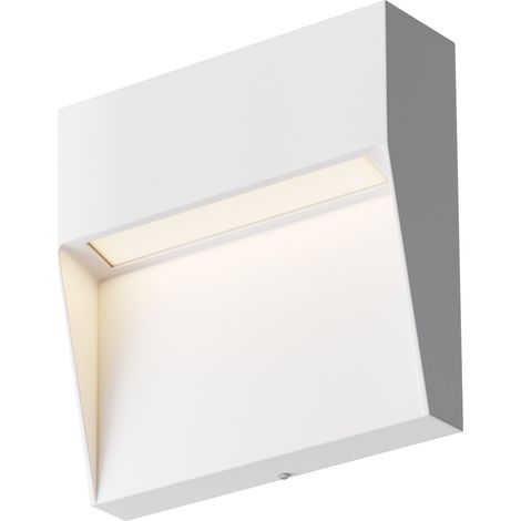 Maytoni Mane Square Lampada da parete a filo per esterni bianca 3000K 100lm IP54 (1/3)