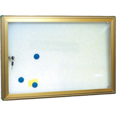 Utilia BACHECA PORTA AVVISI MEMORY  col. Oro