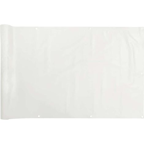 Maison Exclusive - Balkonová zástěna bílá 700 x 120 cm PVC (1/5)
