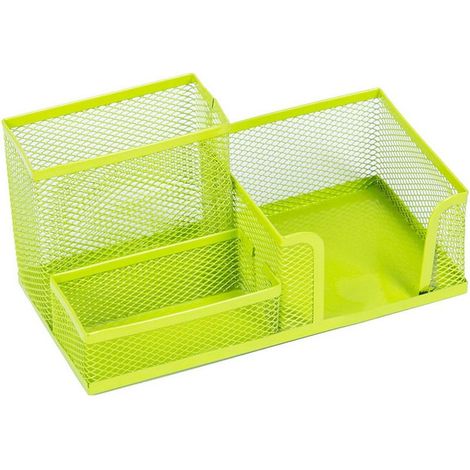 Organizzatore da scrivania Leviatano color lime