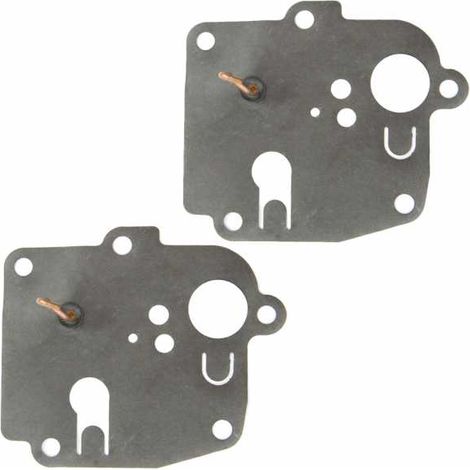 Membrane carburateur en kit pour Briggs & Stratton 391681 par 2 (1/3)