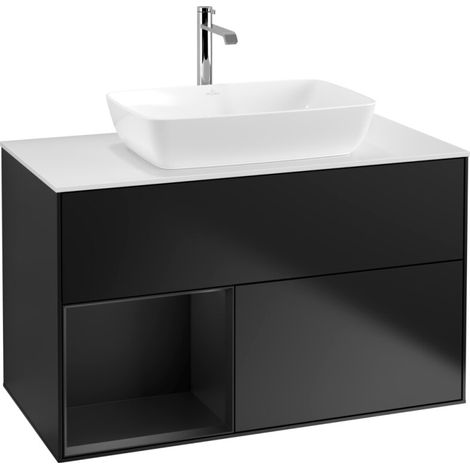 Villeroy & Boch F771PDPD Meuble sous-lavabo Finion F77 (1/2)
