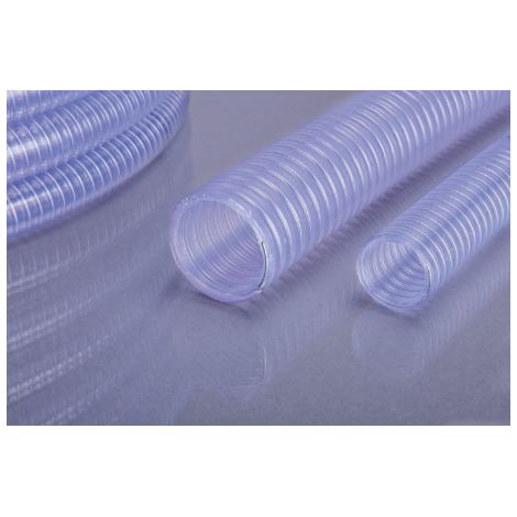 Tuyau aspiration 27 25x4mm 25m transparent APD
