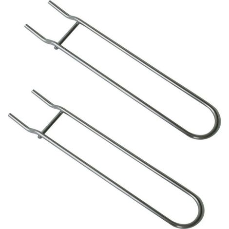 2pcs Stainless Steel Grill Lifter Grill Lever Barbecue Grill Handles Grill Easily Lift Hot Dirty Grills Barbecue Accessories Barbecue Lifter Grill (A) (1/5)