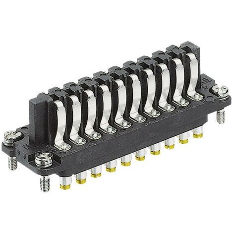 HARTING 09700202817 Insert à ressort Han® Staf 20 raccord à vis 1 pc(s) D10829 (1/2)
