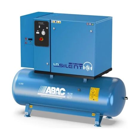 Compresseur à piston 10 CV silencieux avec sécheur d'air ABAC (1/3)