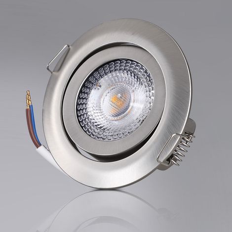 Faretti da incasso a soffitto a led confezione da 6 dimmerabili orientabili 223009665 (1/5)
