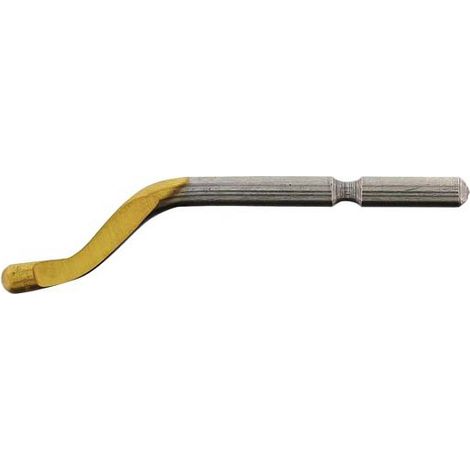 Hoja para desbarbados (rebaba) HSS E100PL TIN Vargus (por 10)