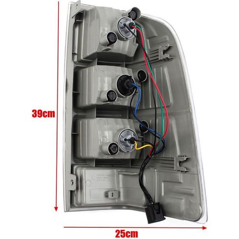 Fanale posteriore per auto con cablaggio per Ford Ranger Pickup UTE 2008-2011, freno sinistro - ALTRO (1/2)