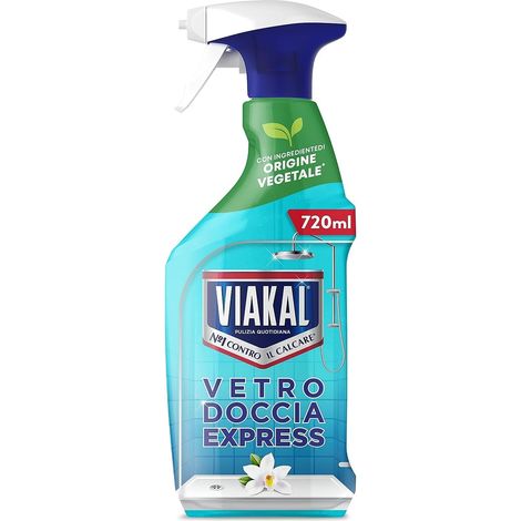 VIAKAL ANTICALCARE SPRAY DA 720ML VETRO DOCCIA