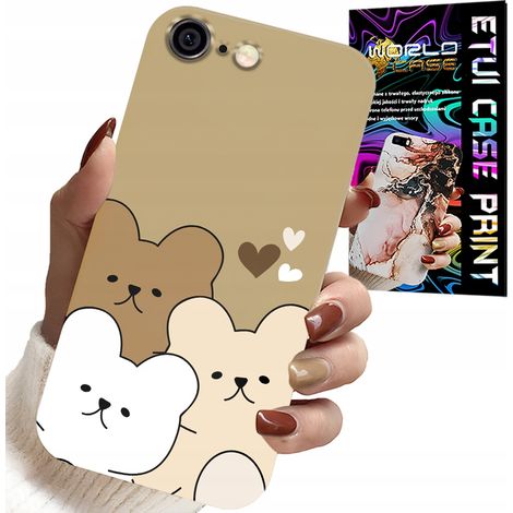 Hülle für iPhone 6 / 6S - Teddybär, Teddybärmuster für die jüngsten Kinder (1/5)