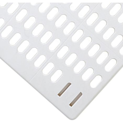 Pegboard Panel Organisateur mural 30 cm blanc auto-adhésif multi perforé rangement kitchen PS (1/4)