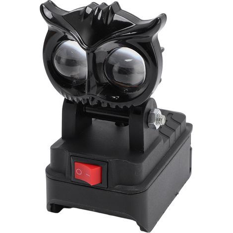 Lampe de travail LED sans fil 18W rotative 180° avec 2 ports USB chargeur pour atelier garage camping éclairage puissant (1/5)