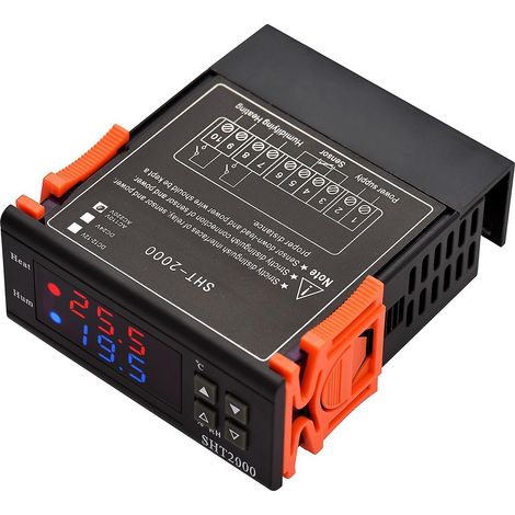SHT2000 Digitaler Temperaturregler, intelligenter Thermostat, Wechselstrom 110–220 V für Kühlschränke
