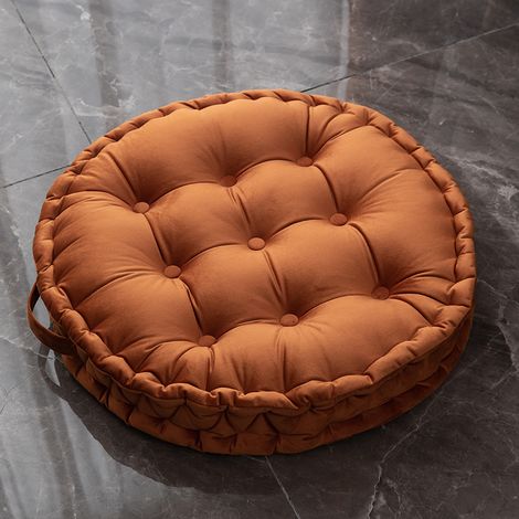 Tapis de chaise/sol uni, convient aux chaises, canapés ou tapis de yoga (60 x 60 x 7 cm, 1 pièce) (1/4)