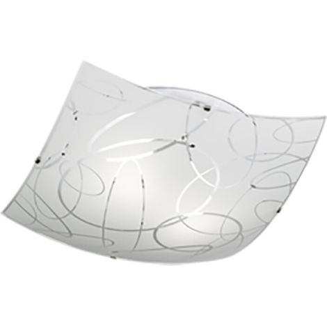 PLAFONIERA SPIRELLI DECORO CERCHI E27 40X40 CM