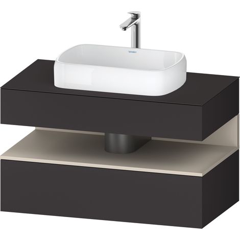 Duravit Collection One Meuble sous-vasque sur console, 1 tiroir, (1/2)