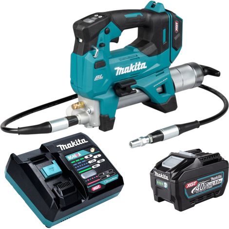 Pompa a pressione a batteria Makita GP 001 GT101 40 V max. 690 bar Brushless + 1x batteria da 5,0 Ah + caricabatterie (1/5)