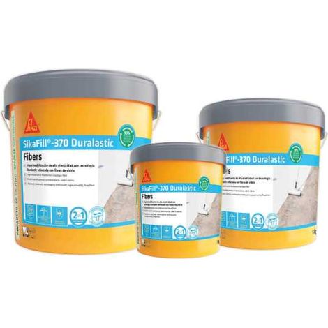 Lote de 2 unidades SikaFill 370 Fibers Blanco 5 Kg SIKA (1/5)