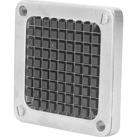 Coupe-frites professionnel en acier inoxydable, machine manuelle pour couper les pommes de terre, lame pour concombre, aubergine, carotte 9 mm/0,35 pouce (1/5)