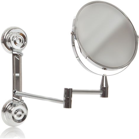 Compactor Miroir, CAUCHO+Plastique, Argent