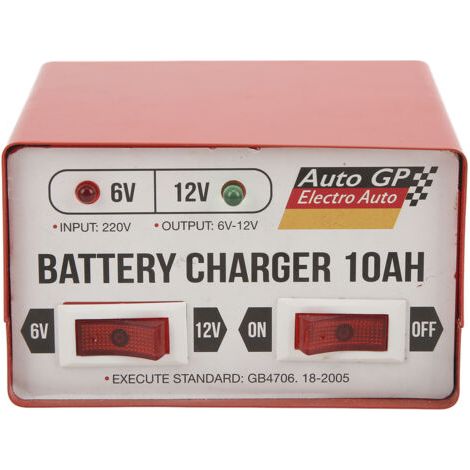 BUNTHAUS Chargeur de batterie intelligent pour voiture Charge rapide Réparation Machine 6V 12V Réglable Rouge EU Plug 110220V (1/5)