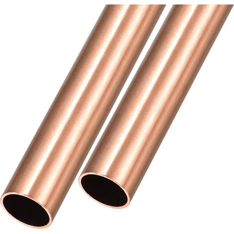 Cuivre Tube (16mm OD x 1mm Mur T x 100mm L) 2Pcs, Tube droit - pour Maison Ameublement, Machines, Bricolage Artisanat (1/5)