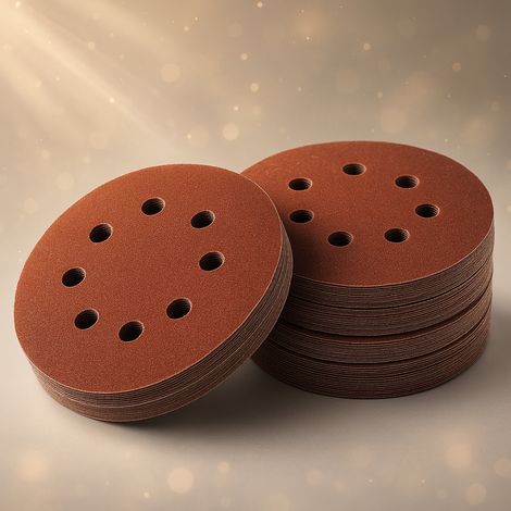 Schleifscheibe 125 mm P40 mit Klettverschluss  Kraft&Dele