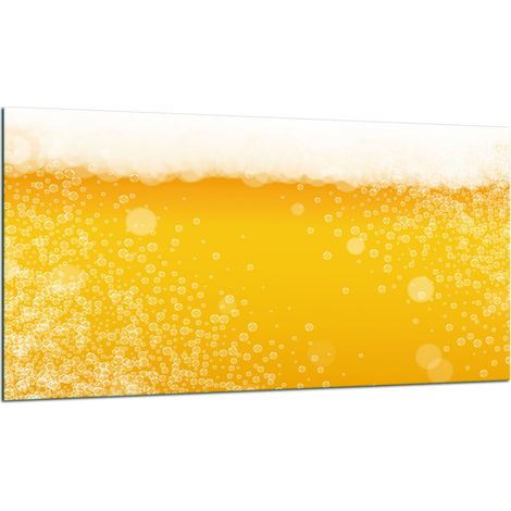 PLAQUE DE PROTECTION EN VERRE POUR CUISINIÈRE 90X52 BIÈRE (1/5)