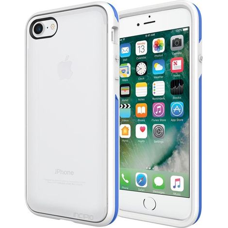Custodia sottile Incipio Performance Series - Custodia rinforzata per iPhone 7 (Ghiaccio/Blu) (1/3)
