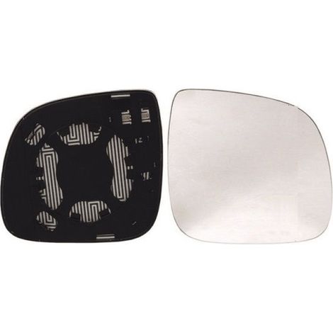 Verre de rétroviseur droit chauffant convexe Volkswagen Touareg 1 phase 2 2007-2010