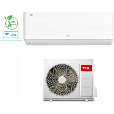 TCL – Climatiseur réversible mono-split 3,0 kW – Efficacité énergétique SEER 8,5 – Pression acoustique 21 dB(A) – Pour pièces jusqu'à 30 m²