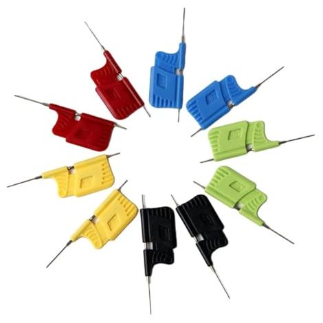 SDK08 Clip de test ultra petit clip puce pied clip micro IC pince SOIC/TSSOP/SSOP/MSOP/MSOP/PLCC/QFP/TQFP/LQFP/SMD IC puce de test mini adaptateurs (1/5)