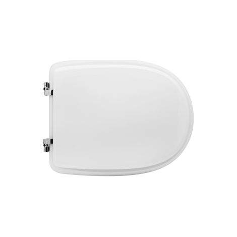 SEDILE WC PER POZZI GINORI VASO EGG FORMA 6 Bianco - Cerniere C espansione DH (1/4)