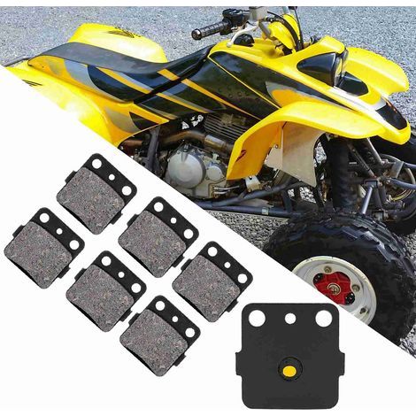 Bremsbeläge für Vorder- und Hinterachse – 6 Stück für TRX400EX, TRX400X, Sportrax 9914