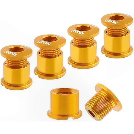Jeu de 5 vis de plateau 8,5 mm pour vélos route et VTT, kit de remplacement de boulons double plateau (1/5)