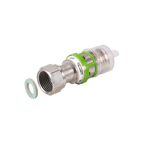 Raccord droit à sertir Multicouche Comap Femelle 26x3/4 - Ecrou Tournant