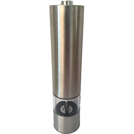 Molinillo Electrico Sal Y Pimienta - Molinillo Ceramico Ajustable - Uso Con Una Mano - Luz Led Integrada - 2 Unidades (1/5)