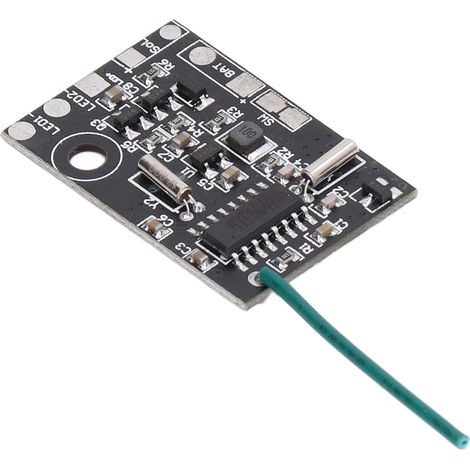 Module de contrôle de lampe d'avertissement à transmission synchrone 1.2V panneau solaire, sans fil 2.4G pour circuit imprimé (1/5)