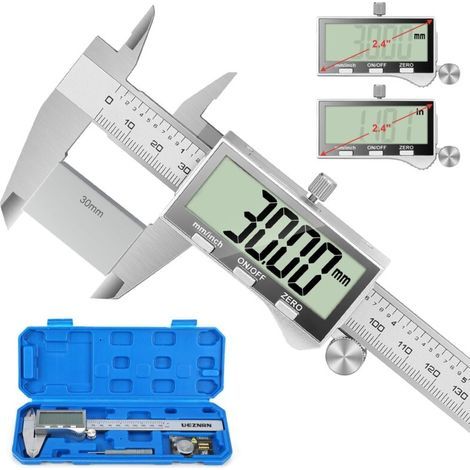 [JAMAIS UTILISÉ] Pieds à coulisse vernier numérique 150 mm - Haute précision, étanchéité IPX54 et utilisation polyvalente (1/4)