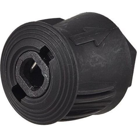 Accessoires nettoyeur haute pression : raccord rapide haute pression Karcher, adaptateur de raccordement de tuyau Karcher, raccord Karcher filetage femelle M22 14mm 1 pack (1/4)