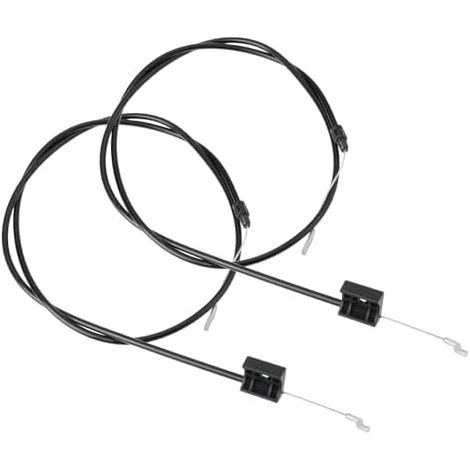 2 Câbles D'arrêt D'actionneur de Tondeuse à Gazon 532130861 130861 Compatible avec Husqvarna (1/5)
