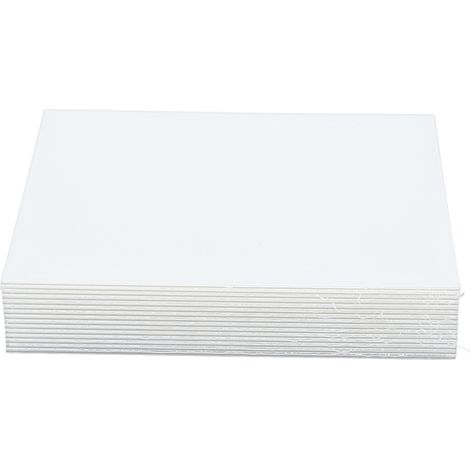 20 feuilles thermoformées sous vide de 0,8 mm pour attelles de laboratoire, pour protège-dents, carrées (HYG TM27 0,8) (1/5)