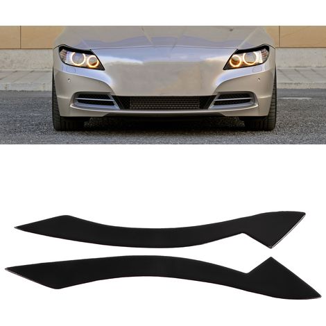 Modification de voiture : sourcils de phares noir piano pour BMW Z4 E89 (paire) (2009-2015) (1/5)