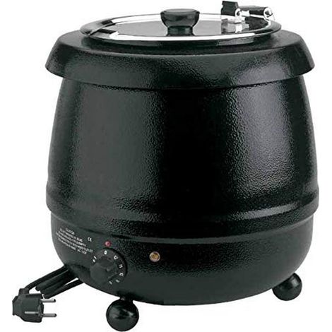 Chaudron électrique pour soupe, fer émaillé, 475 W